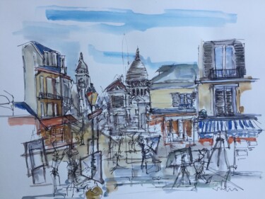 Place du tertre Montmartre