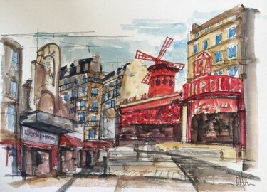 Entre moulin rouge et l’elysee Montmartre